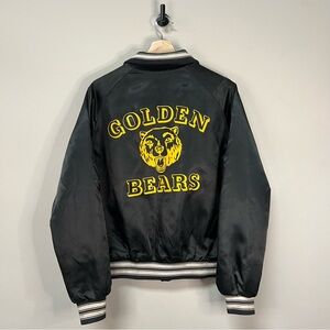 Vintage 80s Golden Bears Satin Jacket